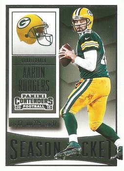 Aaron Rodgers Green Bay Packers 2015 Panini Contenders NFL #66
